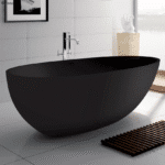 Bhama Matt Black Stone