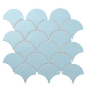 Aqua Fish Scale | Tuggerah Tiles