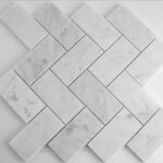 Carrara Herringbone