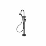 Eleanor Floor Mixer and Shower - Matt Bl