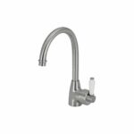 Eleanor Gooseneck Sink Mixer - Brushed N