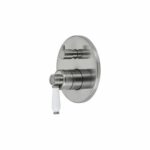 Eleanor Wall Mixer Diverter - Brushed Ni