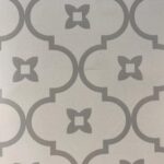 Grey-white bowtie