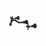 Lillian Shepherds Crook Bath Set - Matt