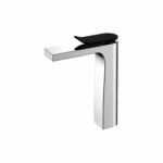 Lincoln Tall Basin Mixer - Mixed Finish.