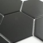 Matt Black Hexagons