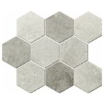 PG Porcelain Mixed Hexagons