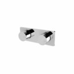 Toi Twin Shower- Wall Mixer