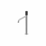 Toi Vessel Mixer Chrome & Matte Black