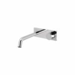 Toi Wall Basin-Bath Mixer Set 180MM Chrome