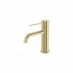 Vivid Slimline Basin Mixer Curved