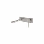 Vivid Slimline Oval Wall Basin Mixer Set