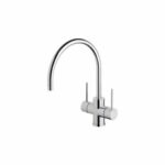 Vivid Slimline Twin Handle Sink Mixer 22
