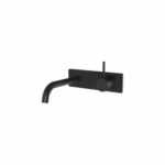 Vivid Slimline Up Wall Basin & Bath Mixe