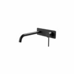 Vivid Slimline Wall Basin Mixer Set 230m