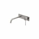 Vivid Slimline Wall Bath Mixer Set 230mm
