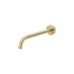 Vivid Slimline Wall Outlet 230mm Curved.