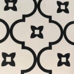 White-Black bowtie